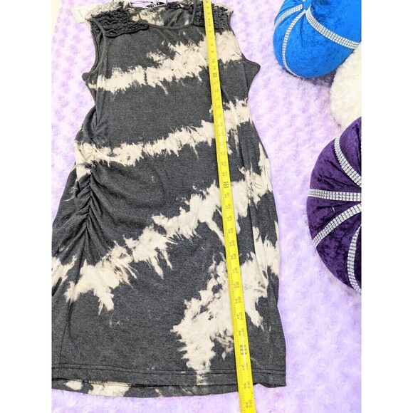 PAM & GELA  Tie Dye Knotted Sleeve Dress Size L - Picture 11 of 12